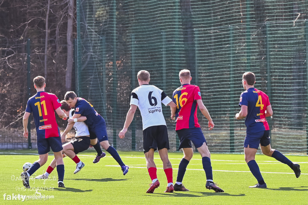 Mecz KP Piła - Sparta Złotów 0:4