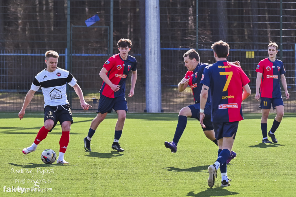 Mecz KP Piła - Sparta Złotów 0:4
