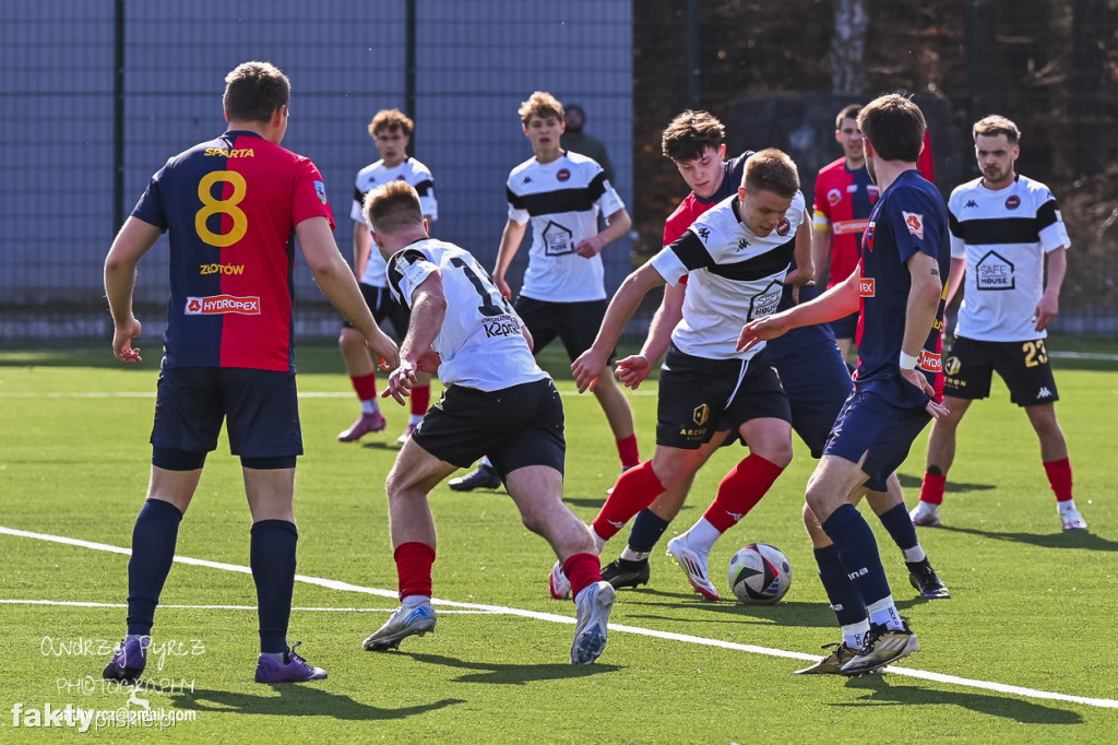 Mecz KP Piła - Sparta Złotów 0:4