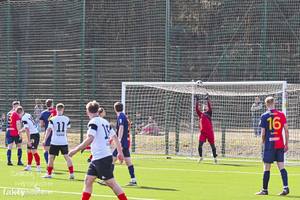Mecz KP Piła - Sparta Złotów 0:4