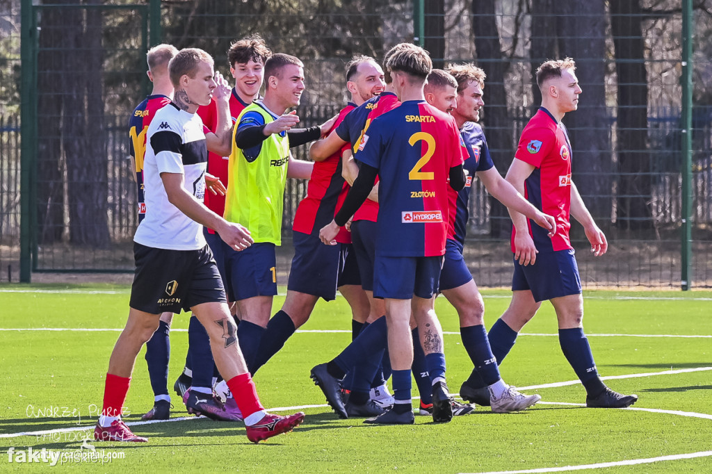 Mecz KP Piła - Sparta Złotów 0:4