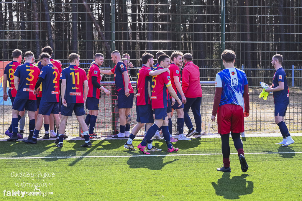 Mecz KP Piła - Sparta Złotów 0:4