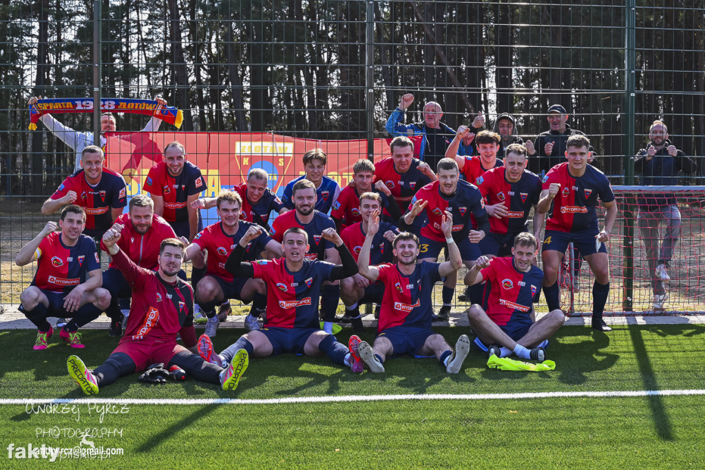 Mecz KP Piła - Sparta Złotów 0:4