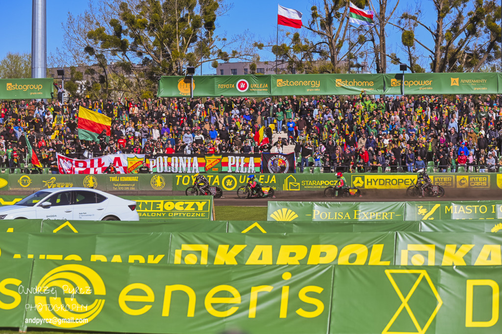 Mecz Polonia Piła - Moonfin Magnus Ostrów Wielkopolski