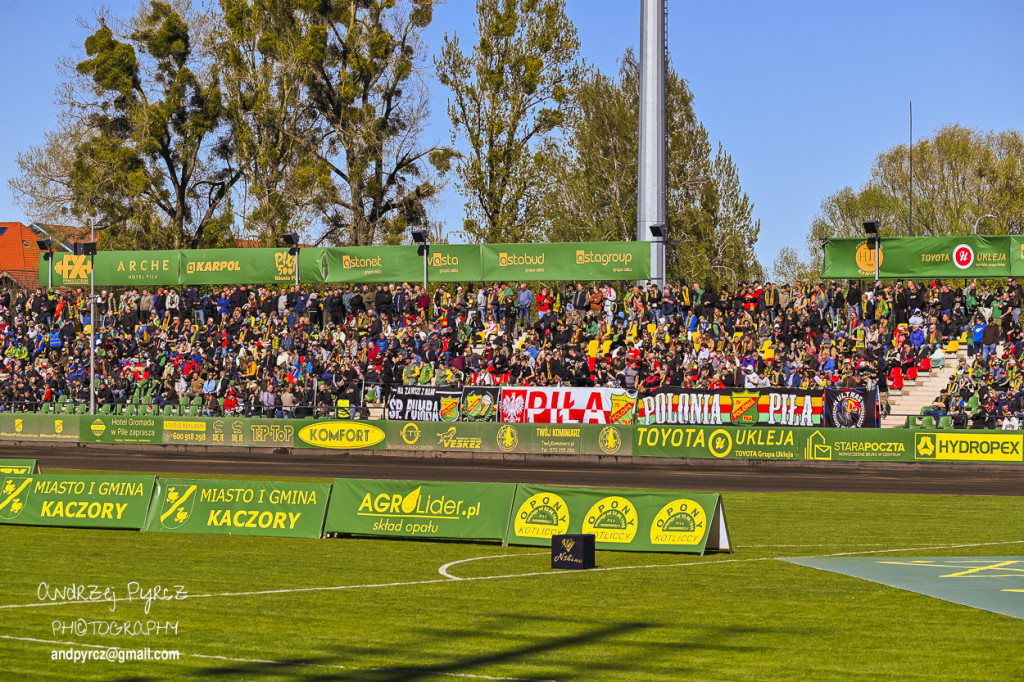Mecz Polonia Piła - Moonfin Magnus Ostrów Wielkopolski