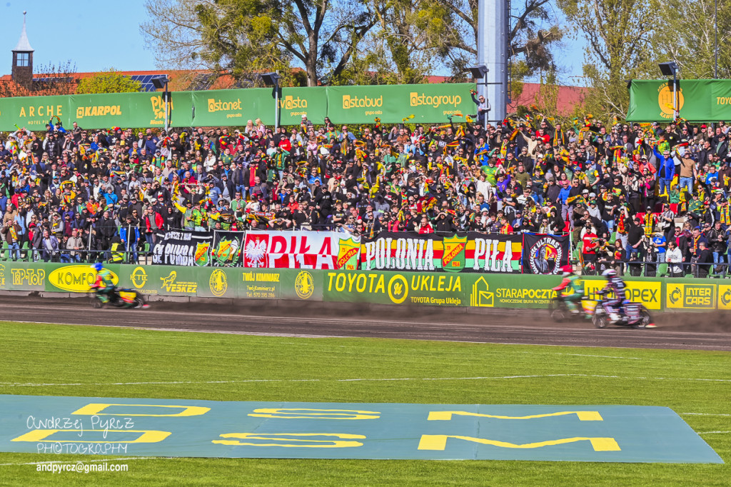 Mecz Polonia Piła - Moonfin Magnus Ostrów Wielkopolski