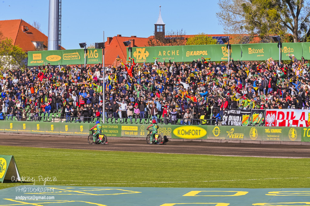 Mecz Polonia Piła - Moonfin Magnus Ostrów Wielkopolski