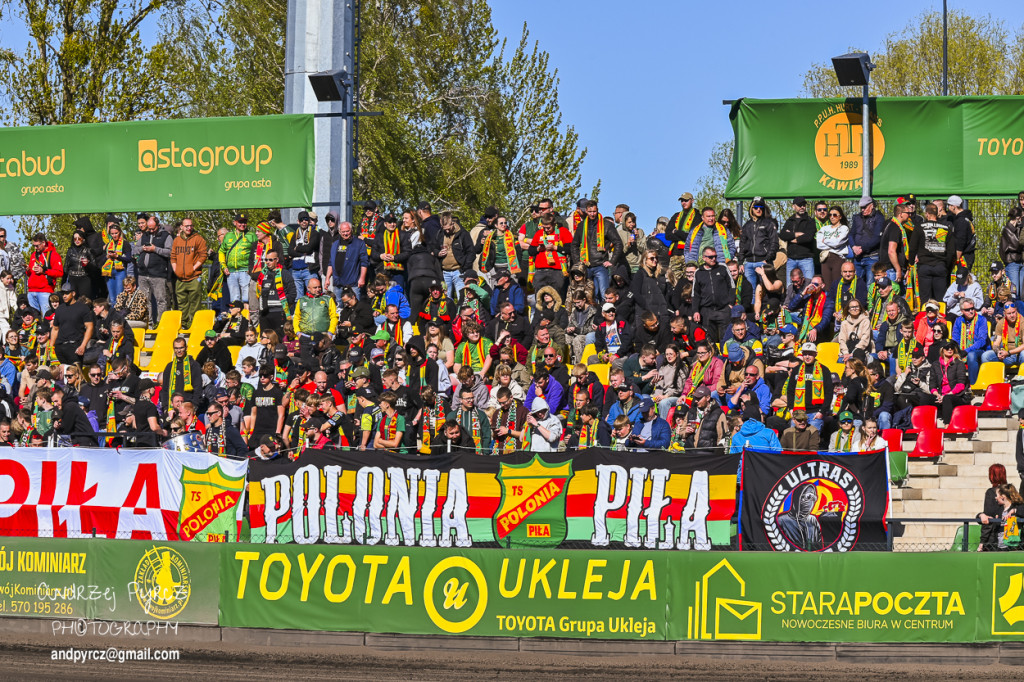 Mecz Polonia Piła - Moonfin Magnus Ostrów Wielkopolski