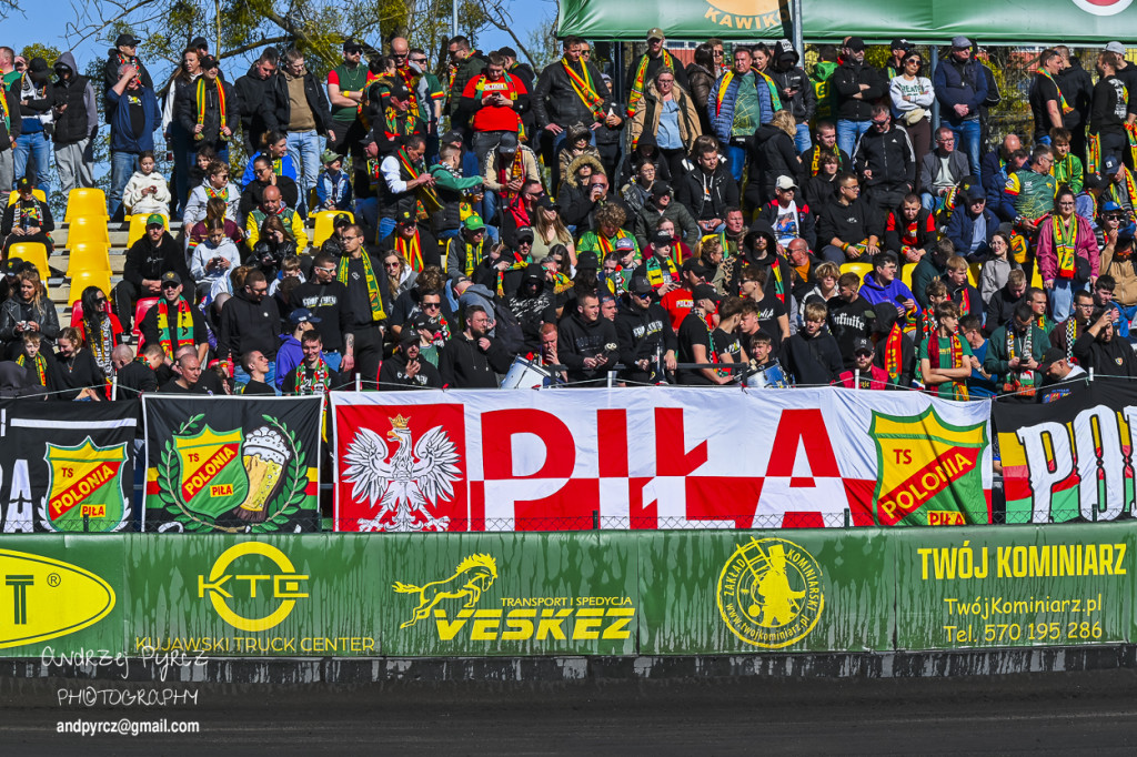 Mecz Polonia Piła - Moonfin Magnus Ostrów Wielkopolski