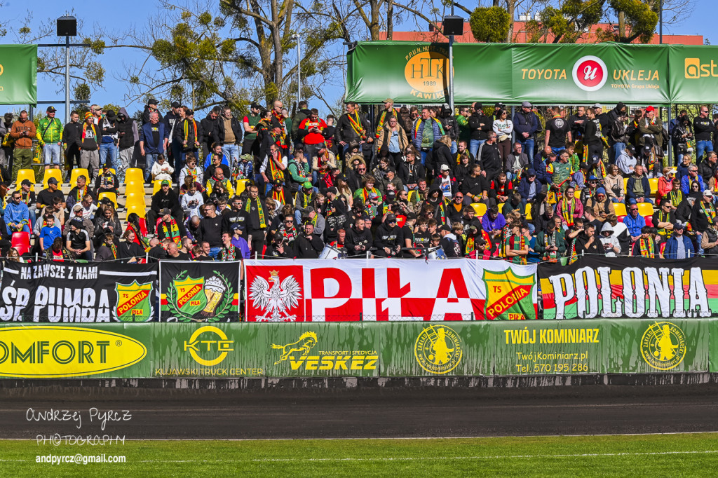 Mecz Polonia Piła - Moonfin Magnus Ostrów Wielkopolski
