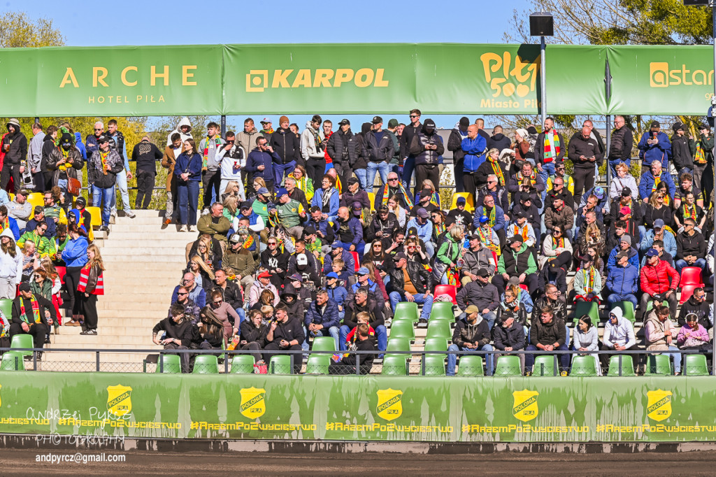 Mecz Polonia Piła - Moonfin Magnus Ostrów Wielkopolski