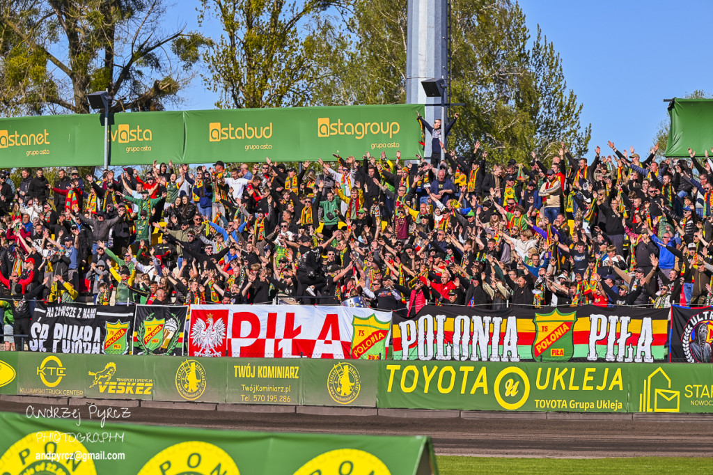 Mecz Polonia Piła - Moonfin Magnus Ostrów Wielkopolski