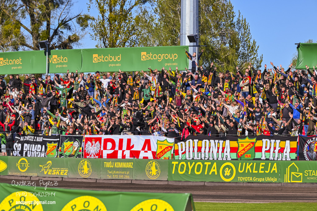 Mecz Polonia Piła - Moonfin Magnus Ostrów Wielkopolski