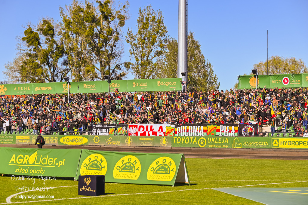 Mecz Polonia Piła - Moonfin Magnus Ostrów Wielkopolski