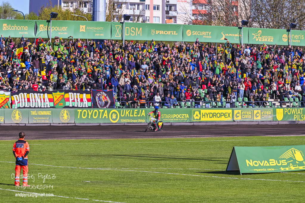 Mecz Polonia Piła - Moonfin Magnus Ostrów Wielkopolski