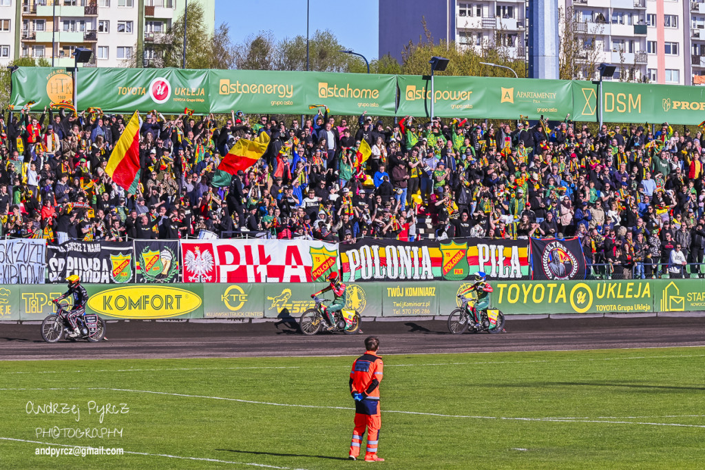 Mecz Polonia Piła - Moonfin Magnus Ostrów Wielkopolski