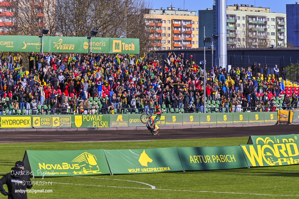 Mecz Polonia Piła - Moonfin Magnus Ostrów Wielkopolski