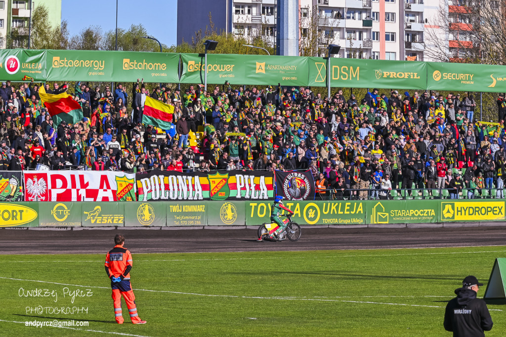 Mecz Polonia Piła - Moonfin Magnus Ostrów Wielkopolski