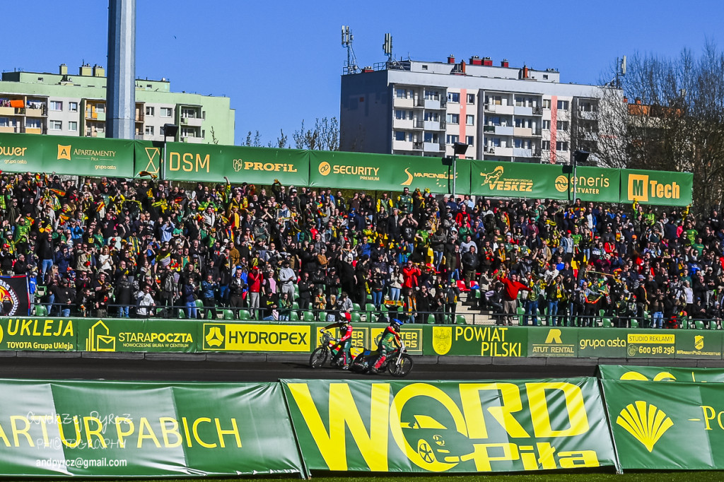 Mecz Polonia Piła - Moonfin Magnus Ostrów Wielkopolski