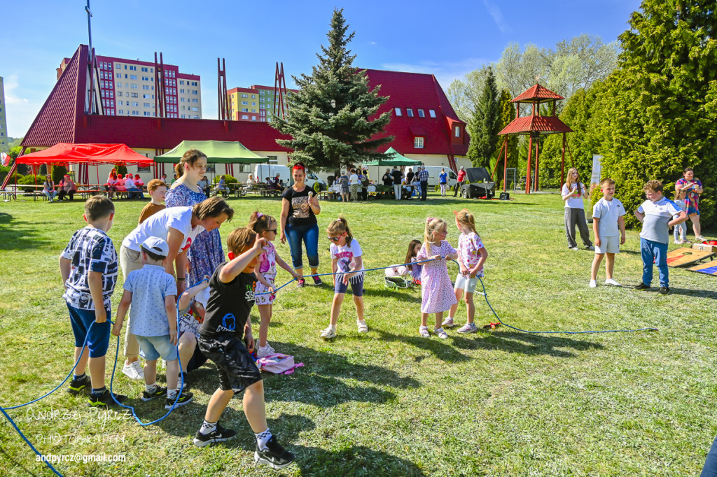 Piknik parafialny przy kościele NMP Królowej Polski