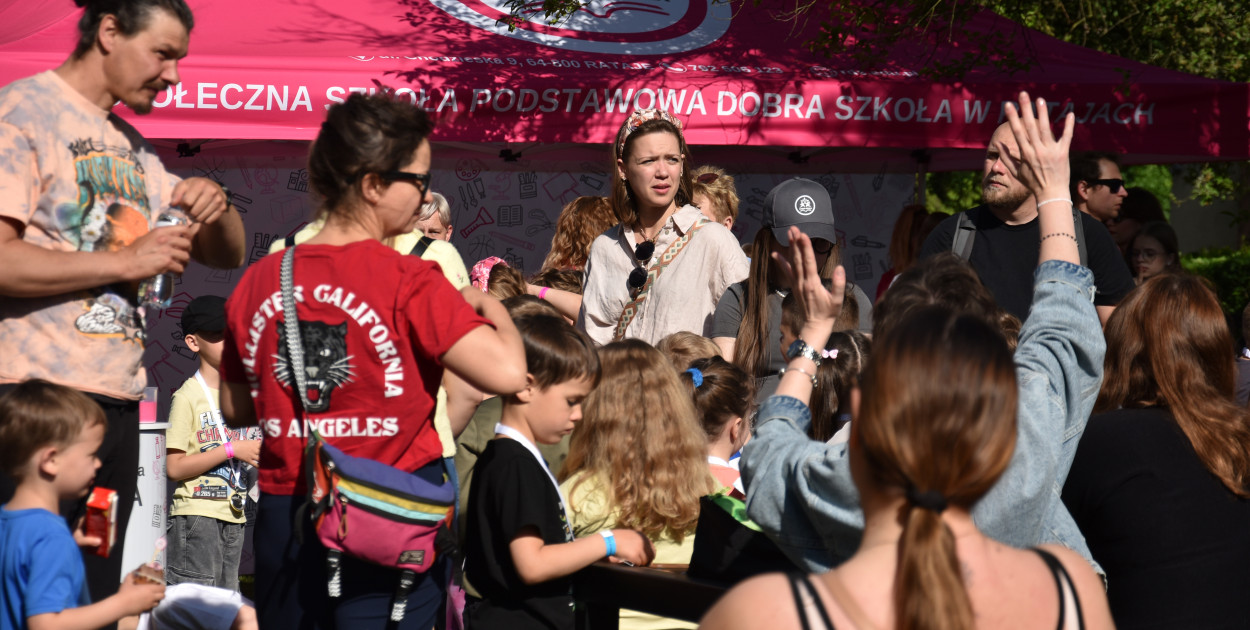 Piknik naukowy w Dobrej Szkole w Ratajach