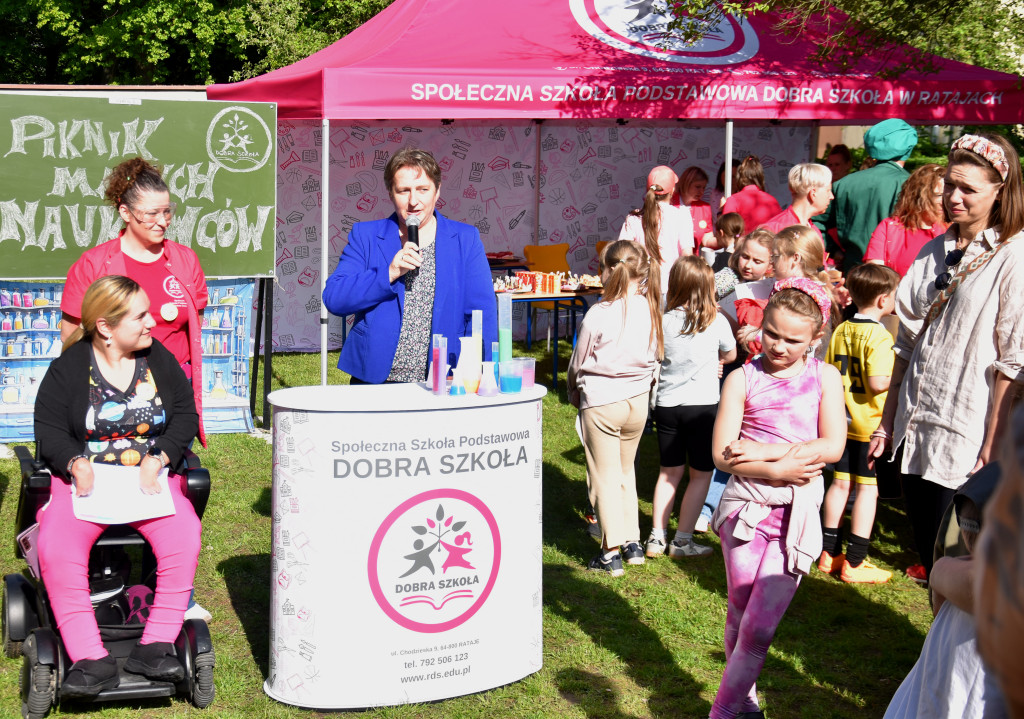 Piknik naukowy w Dobrej Szkole w Ratajach