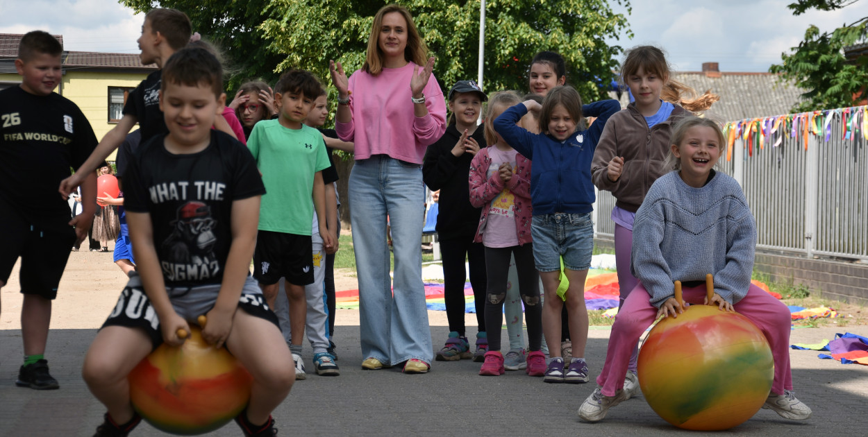 Dzień Dziecka w SP w Białośliwiu