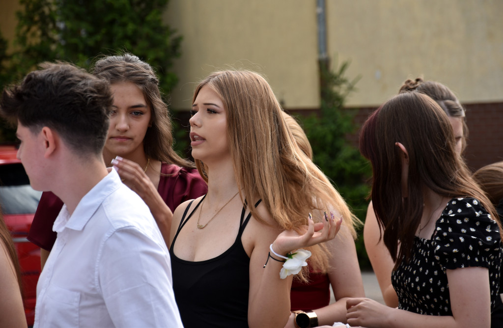 Polonez ósmoklasistów w Białośliwiu