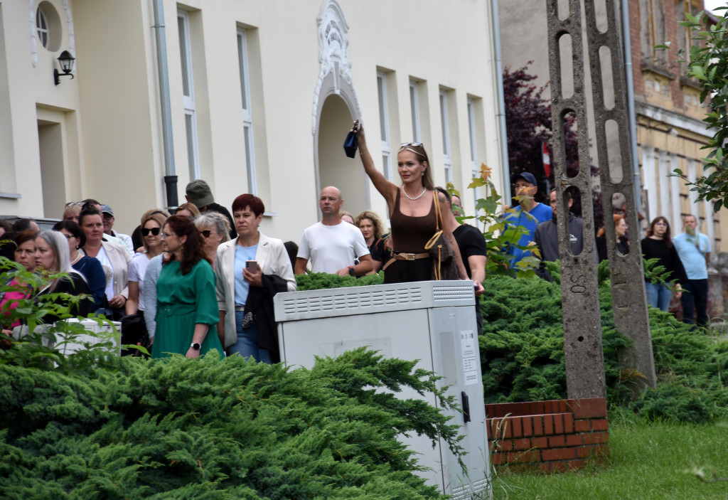 Polonez ósmoklasistów w Białośliwiu