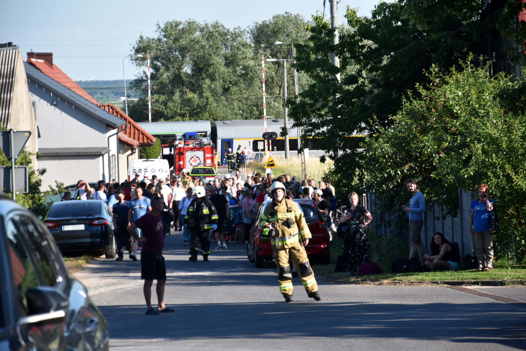 Wypadek kolejowy w Białośliwiu 25.06.2026