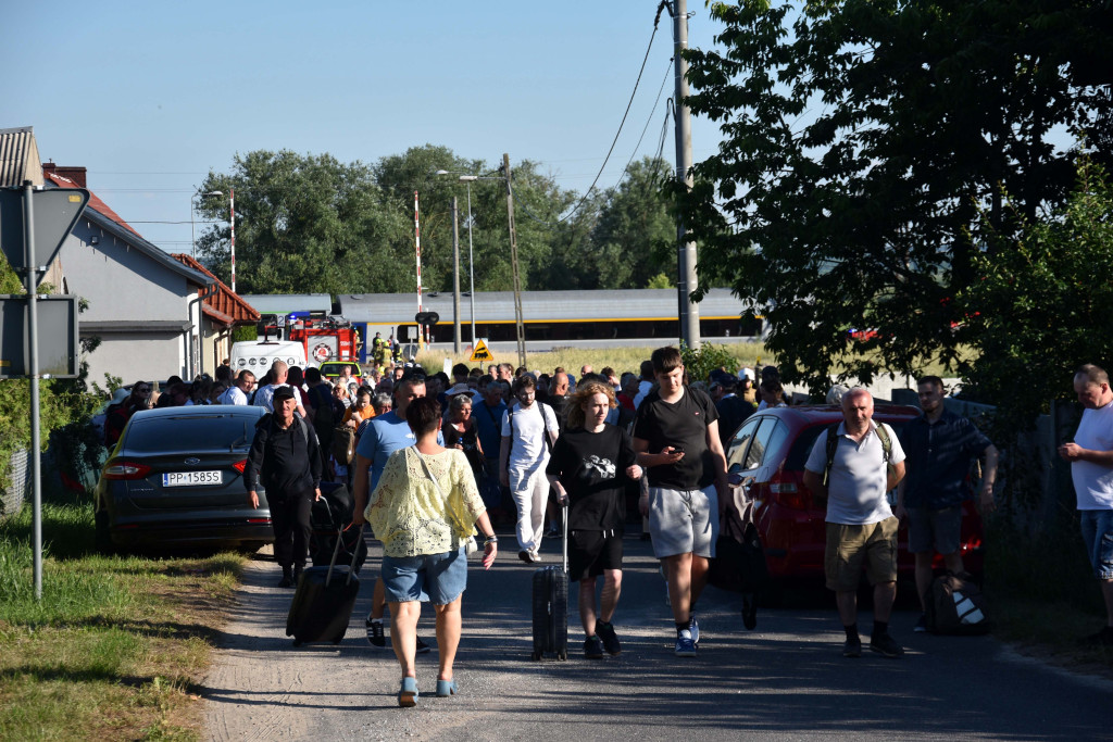 Wypadek kolejowy w Białośliwiu 25.06.2026