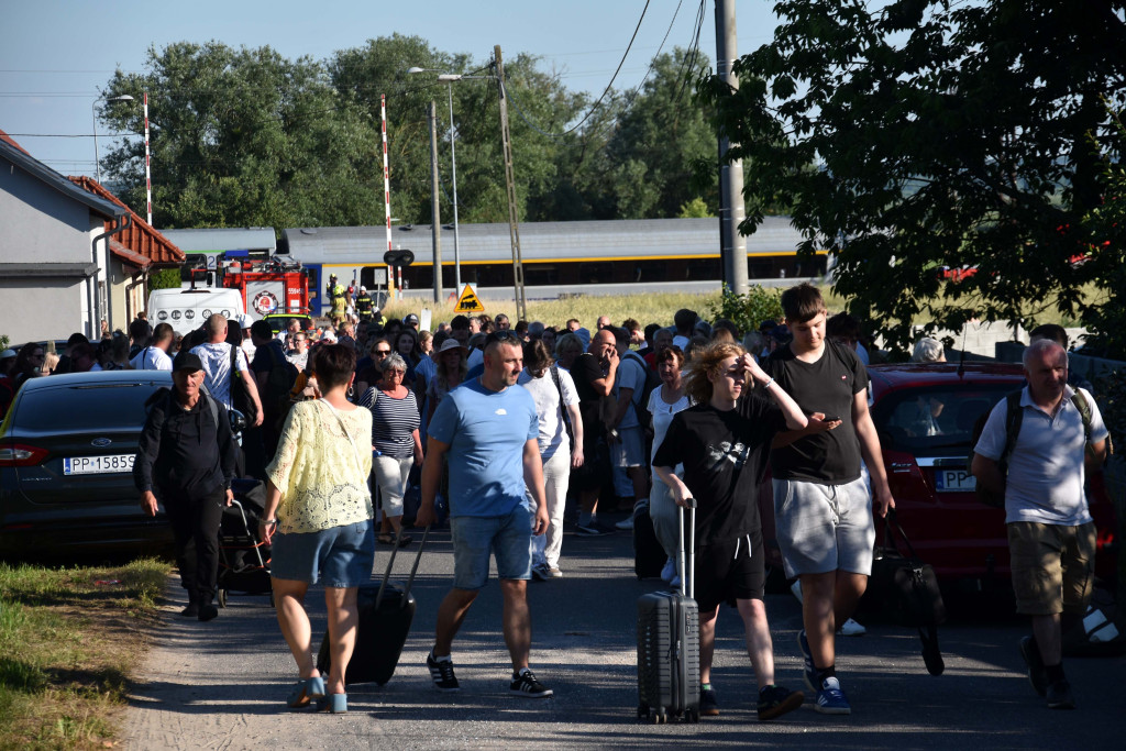 Wypadek kolejowy w Białośliwiu 25.06.2026