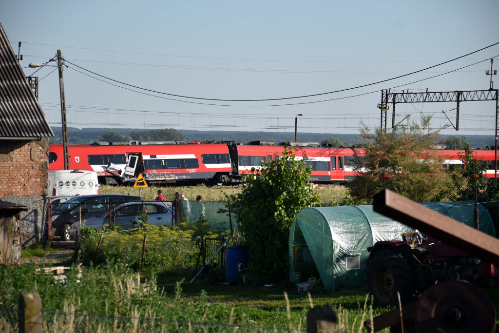 Wypadek kolejowy w Białośliwiu 25.06.2026