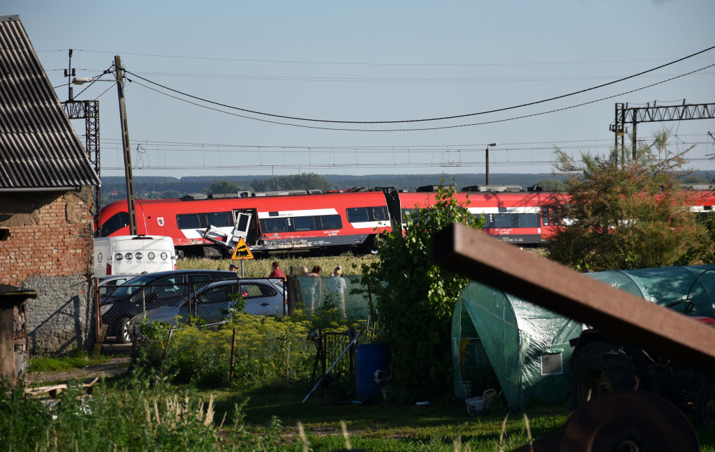Wypadek kolejowy w Białośliwiu 25.06.2026