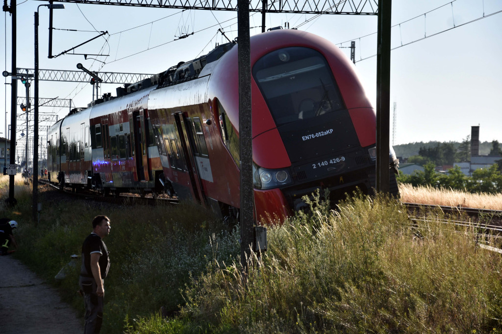 Wypadek kolejowy w Białośliwiu 25.06.2026