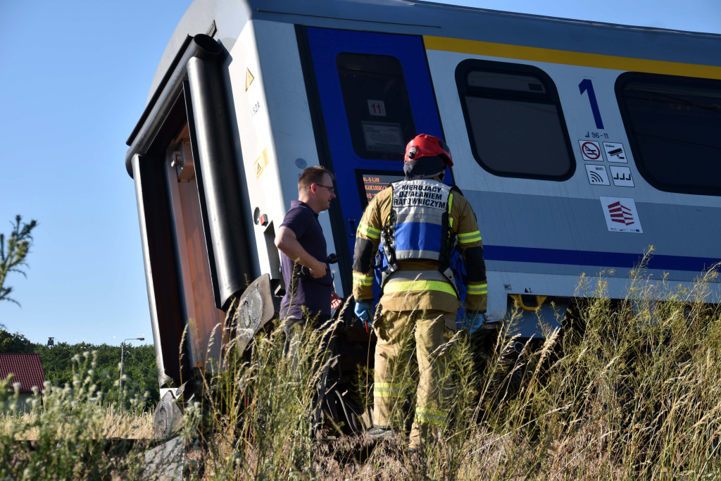 Wypadek kolejowy w Białośliwiu 25.06.2026