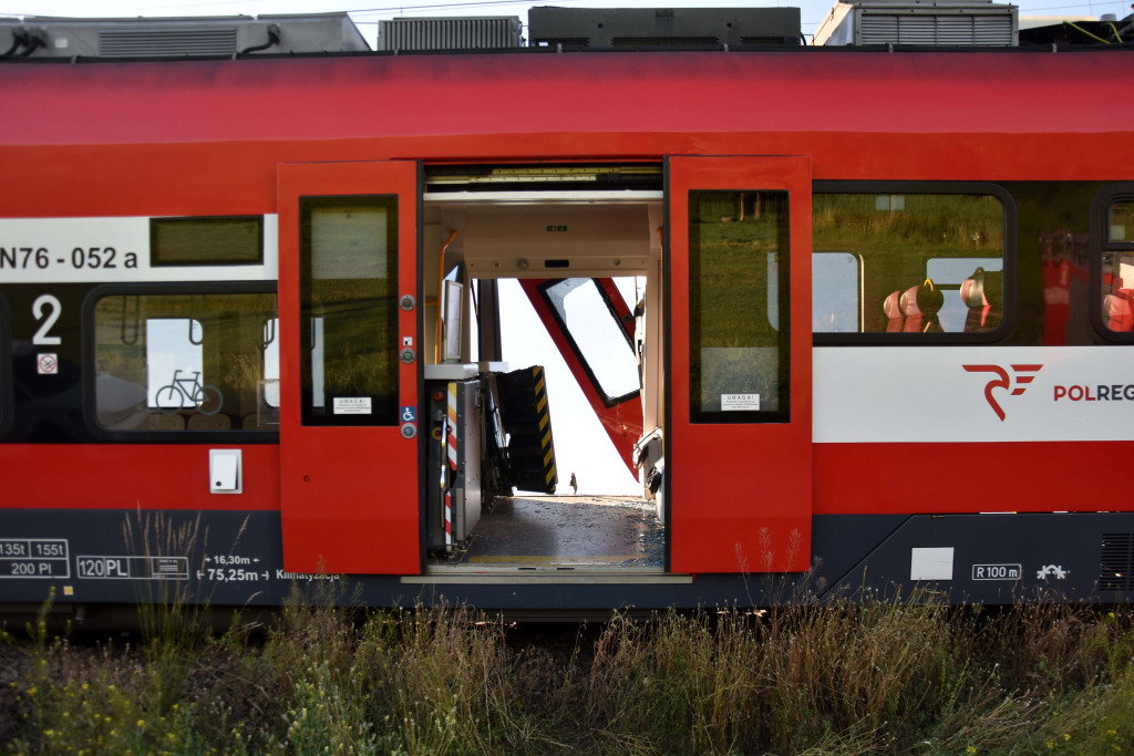 Wypadek kolejowy w Białośliwiu 25.06.2026