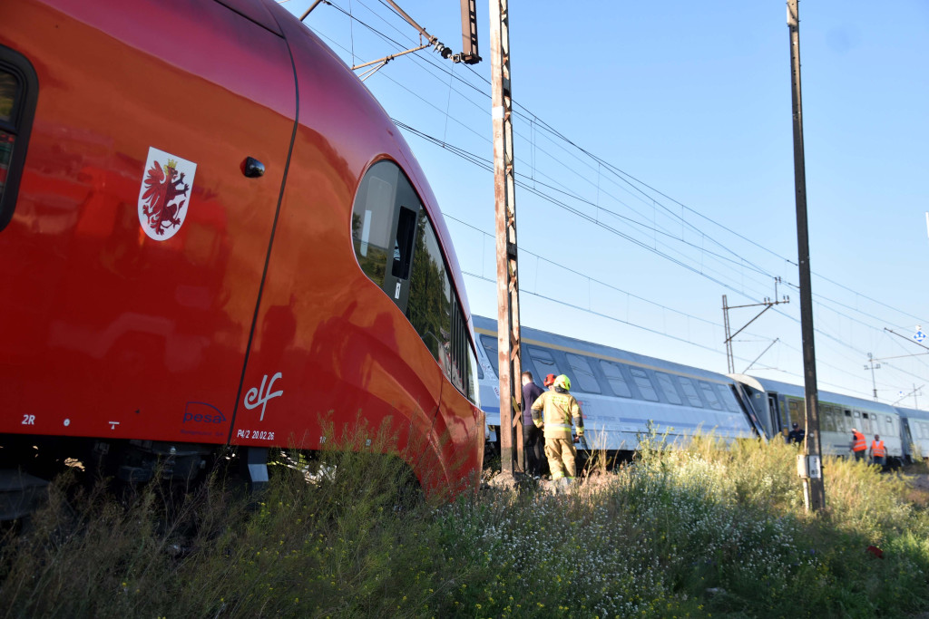 Wypadek kolejowy w Białośliwiu 25.06.2026