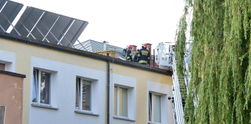 Pożar na plebanii św. Rodziny