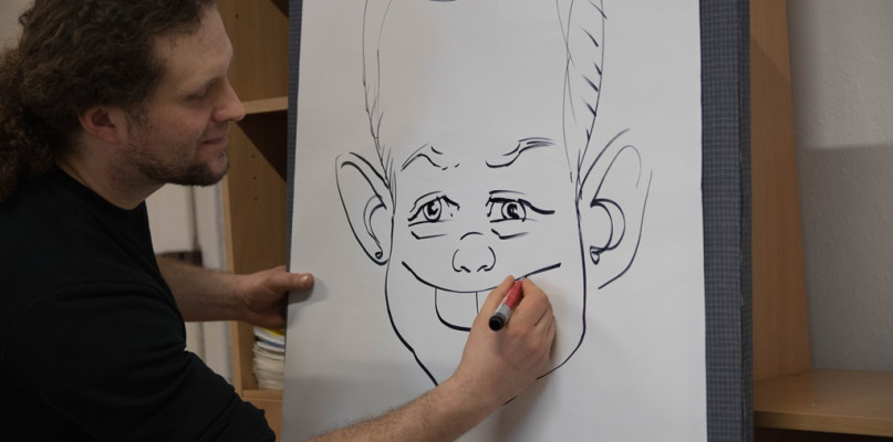 Jak narysować karykaturę? Przyjdź na warsztaty z Szymon