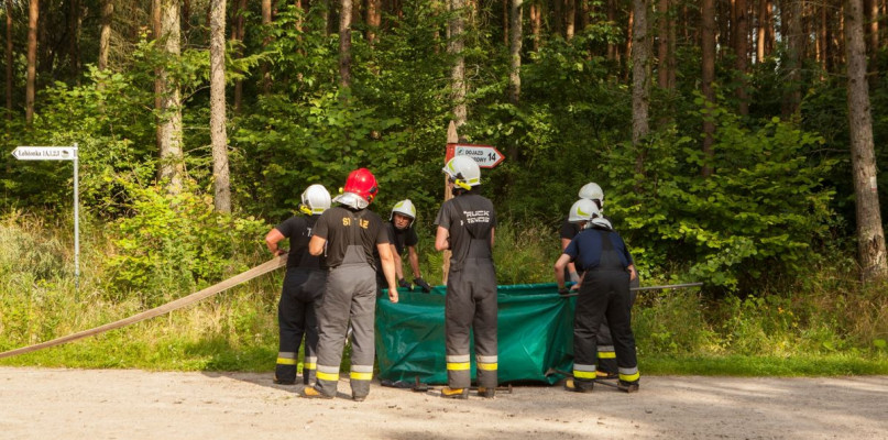 st. pkt. Paweł Kamiński - KP PSP Piła, Szymon Chwaliszewski - zlotowskie.pl