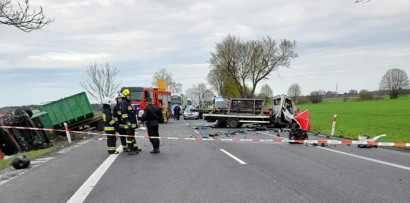 Śmiertelny wypadek koło Ługów Ujskich