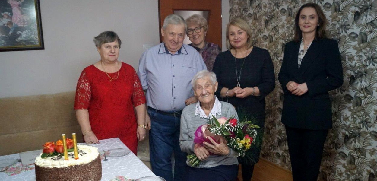 Pani Felicja z Wielenia skończyła 102 lata