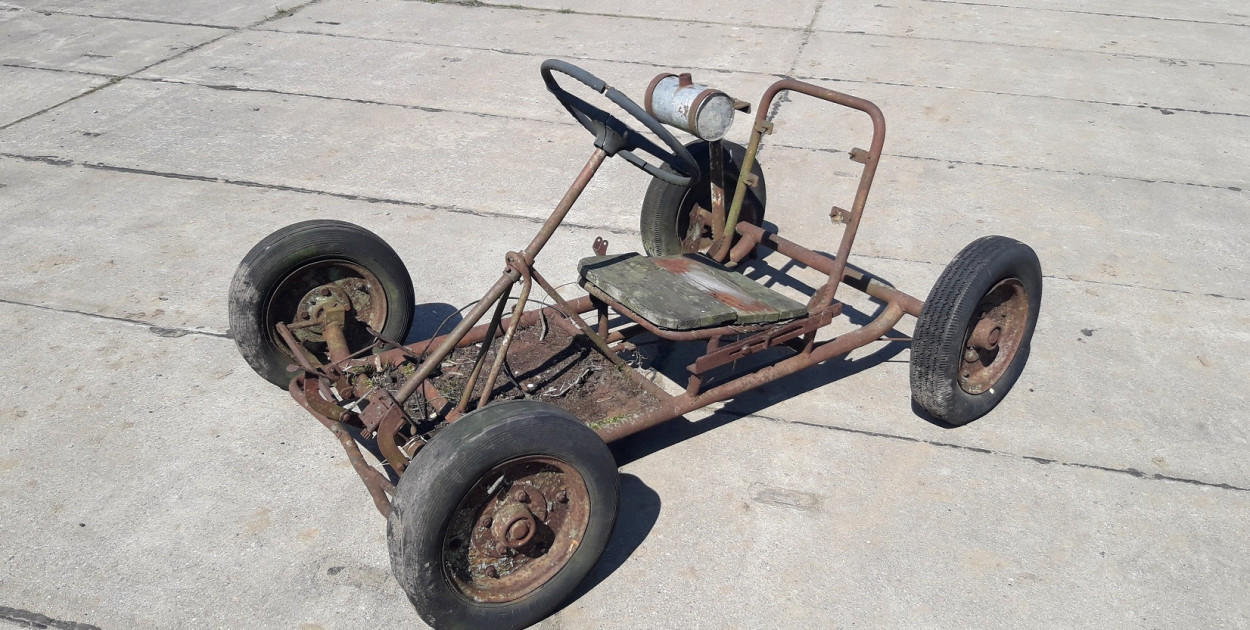 Kolejny unikatowy gokart w zbiorach Pilskiego Muzeum Wojskowego