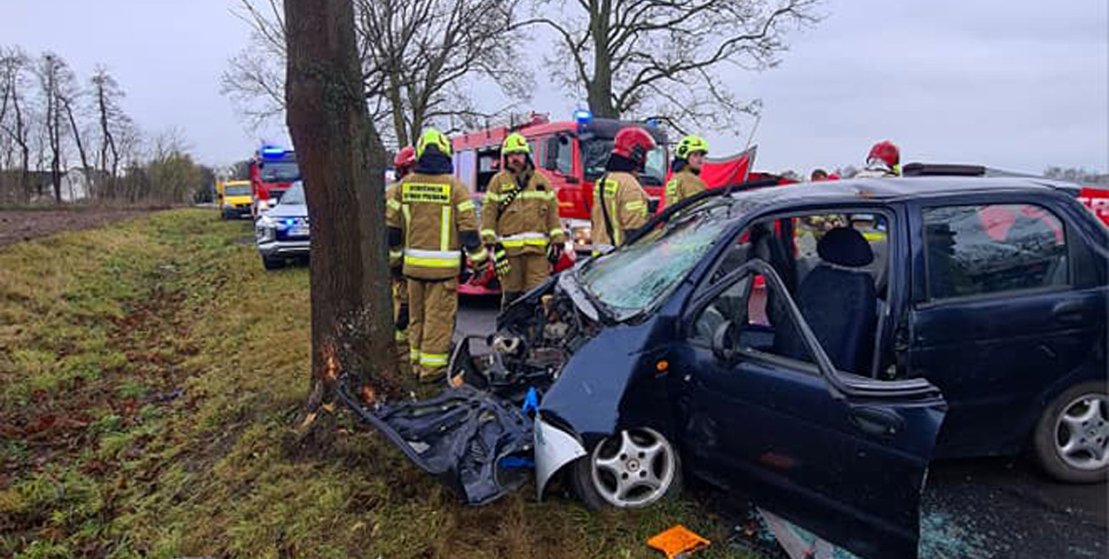 Śmiertelny wypadek na DW 190