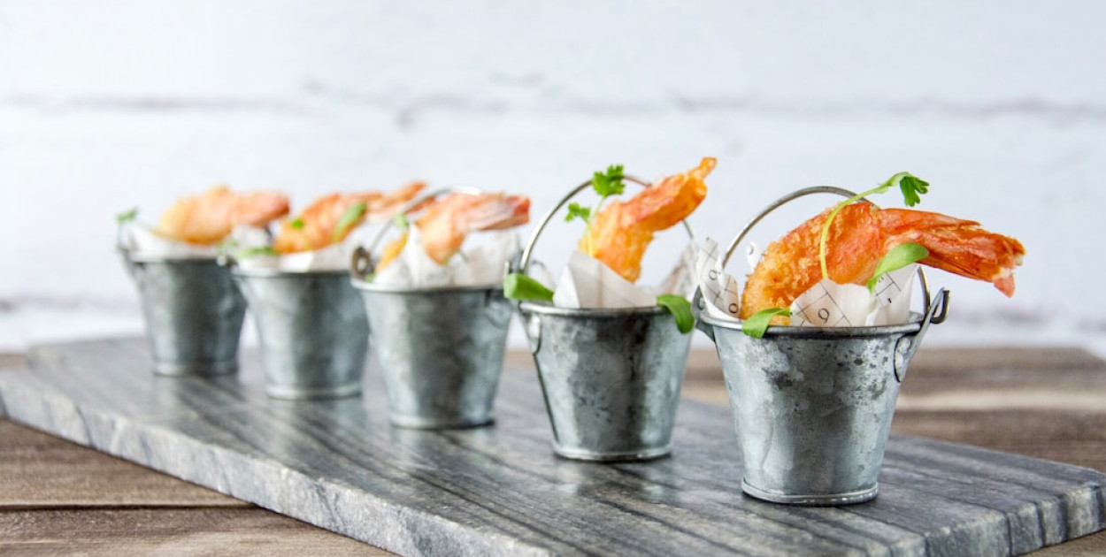  Małe przekąski z owoców morza