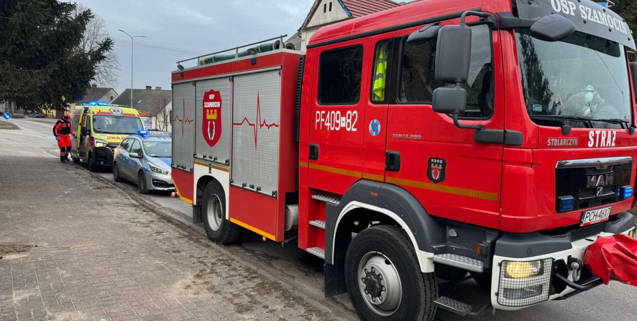 Istniało zagrożenie życia. Weszli strażacy...