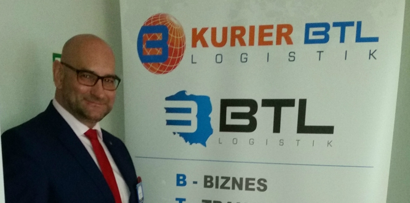 Prezes BTL Logistik, Ireneusz Koniecko ma bogate doświadczenie na rynku usług kurierskich. Fot. materiały promocyjne