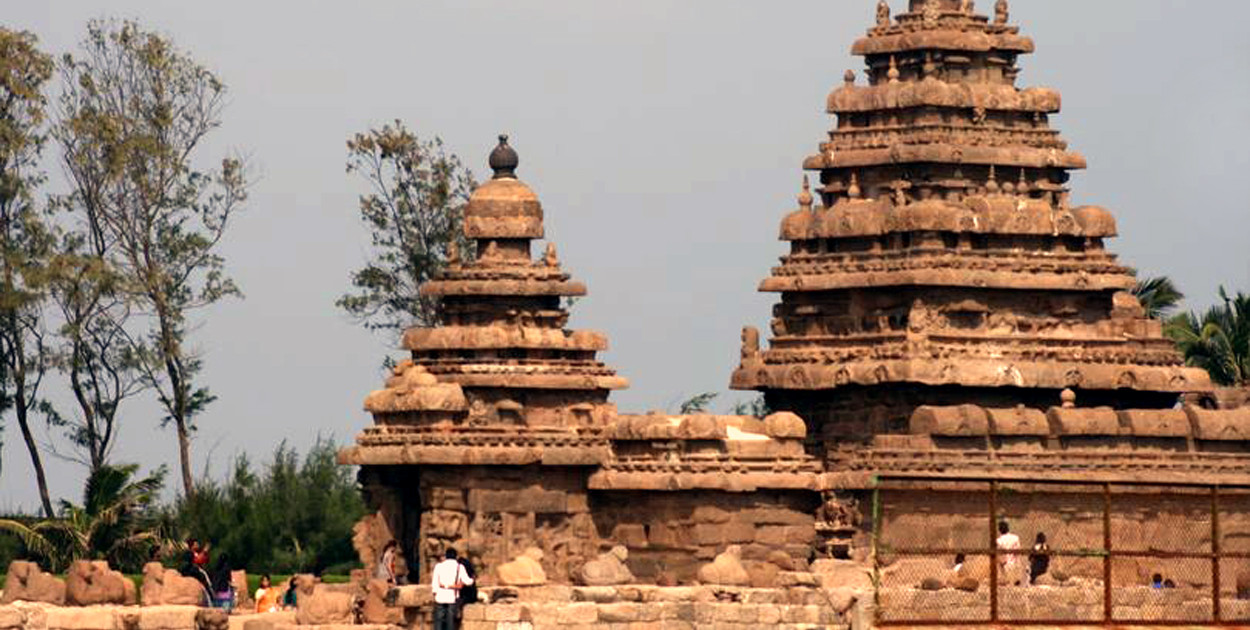 Kompleks "Pancha Rathas" w Mahabalipuram, w stanie Tamil Nad, Indie. Foto Jolanta Styrczula