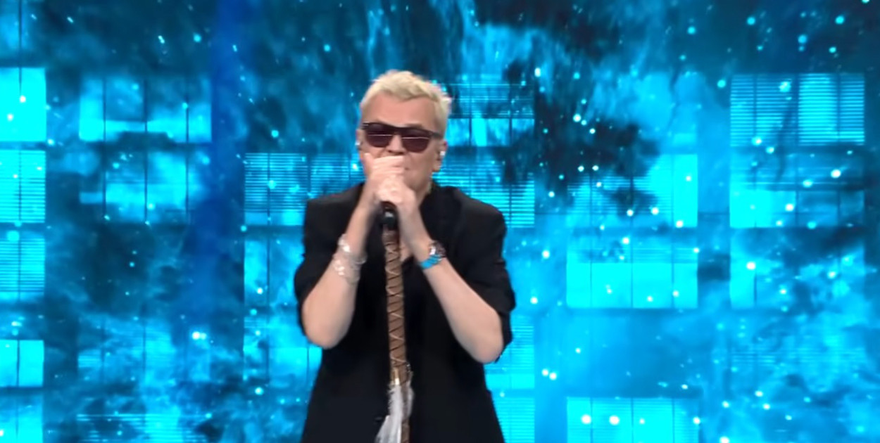 Robert Gawliński kilka tygodni wcześniej na festiwalu w Opolu, YouTube